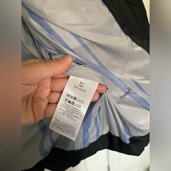 Ganni Tie Puffer Vest - Picture 8 of 16